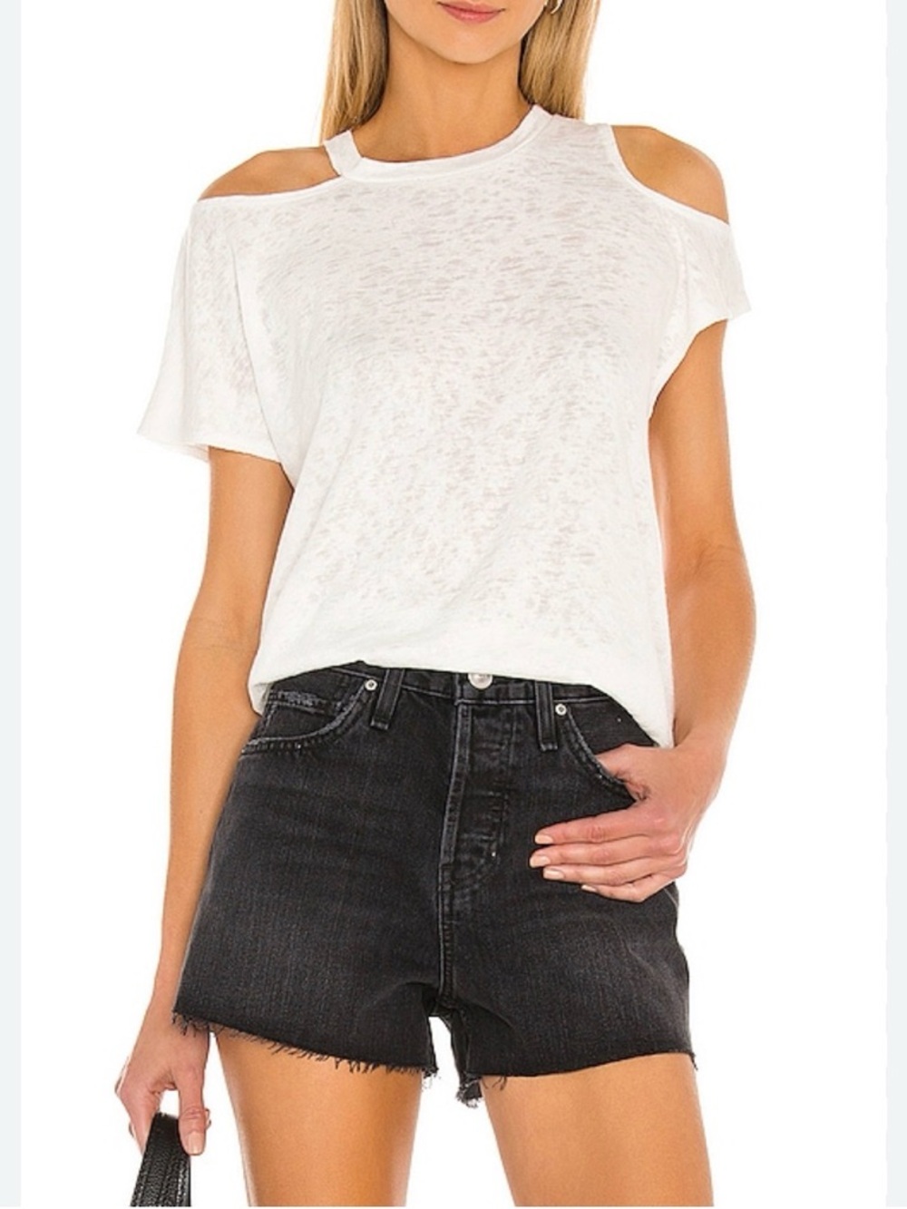 LNA White Alex Tee